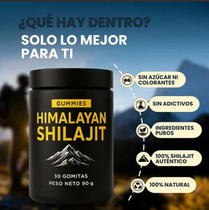Shilajit™ Vital Gummies - Energía Ancestral en Cada Bocado